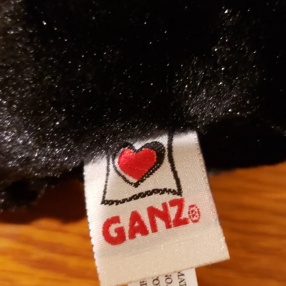 GANZ Webkinz Black Lab Stuffed Animal